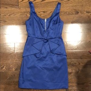 Bcbgeneration blue satin dress